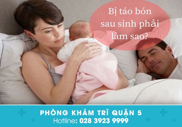 Nguyên nhân gây táo bón sau khi sinh